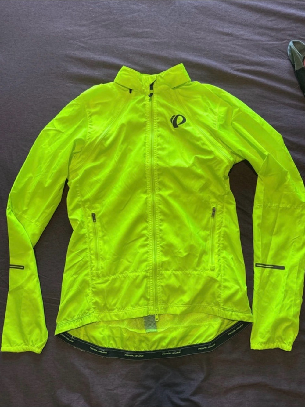 Pearl Izumi Women's Neon Yellow High-Visibility Cycling Jacket